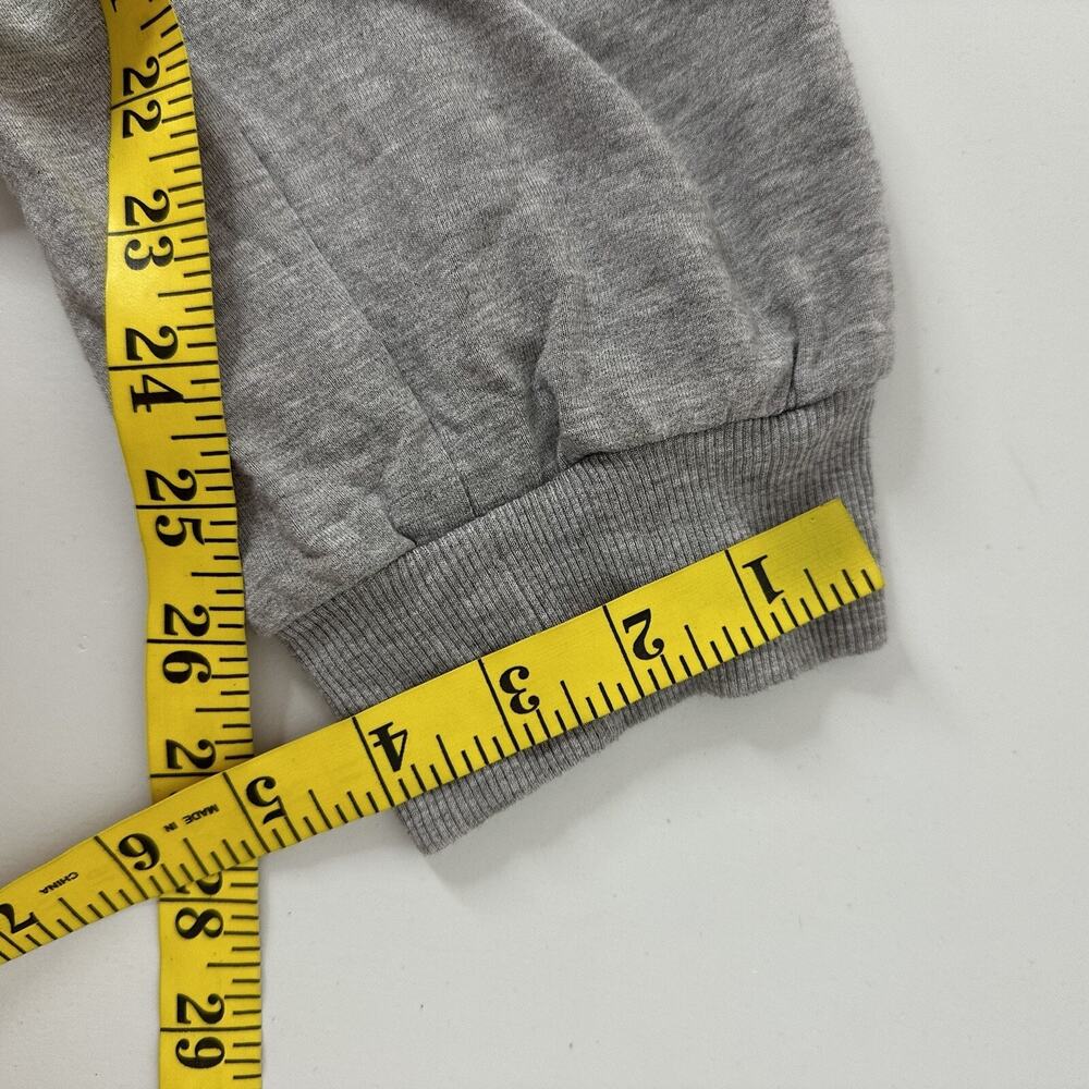 BODEN‎ Jersey Knit Jumpsuit Womens 12 Gray Solid Pockets Tapered Slouchy Comfort - Picture 12 of 14